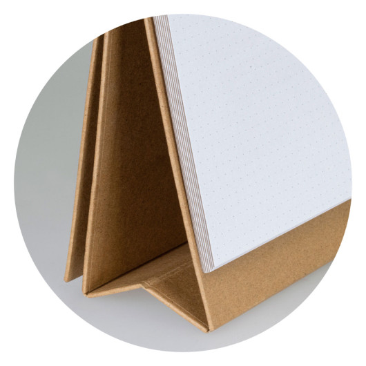 Desk Whiteboard Notebooks Stand